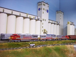 BNSF 155 goes through Brainerd